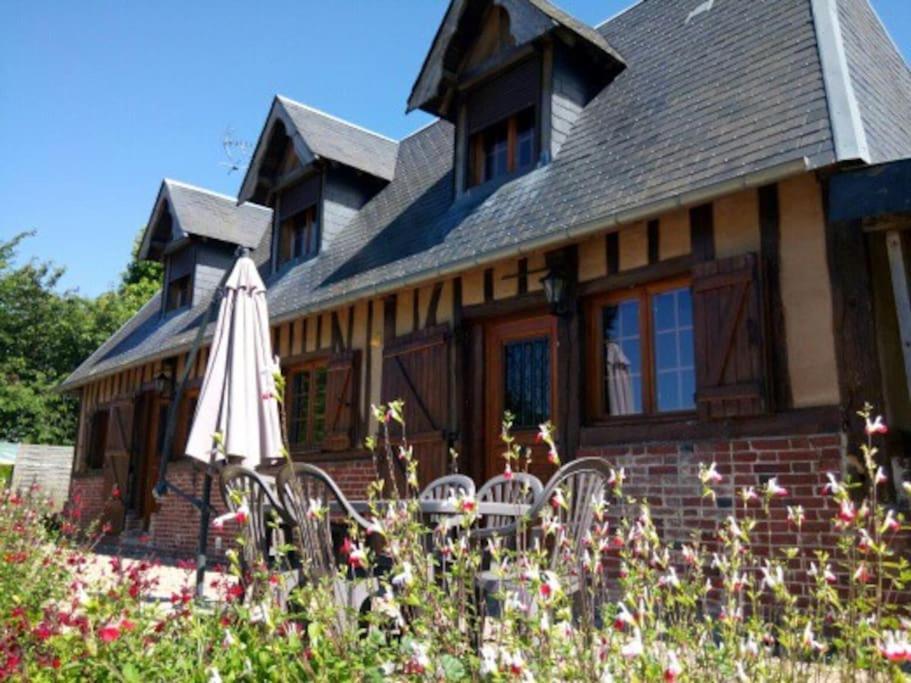 La Bergerie, Cottage Normand 5 Pers. Avec Piano Epreville-en-Lieuvin Exterior foto
